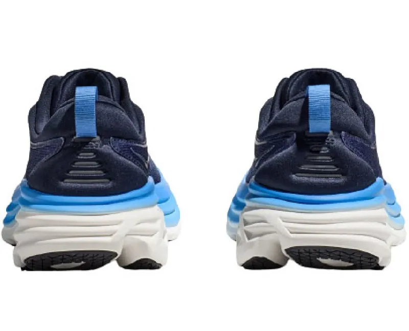 Hoka One One Bondi 8 Mens Outer Space/All Aboard - WIDE-3